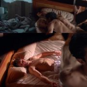 Chino Darín totally naked and having sex with Belén Rueda in 'La Embajada'