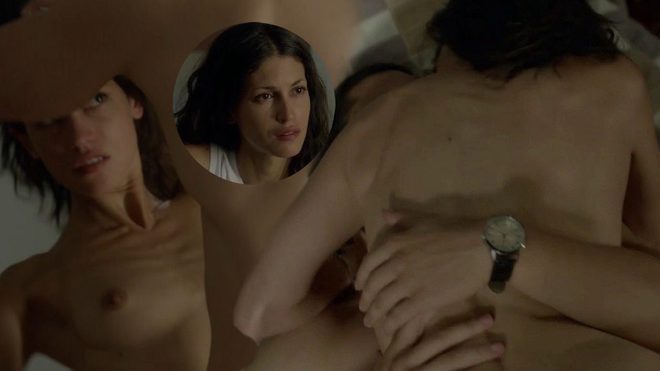 Nerea Barros naked shows her tits in a sex scene in 'El Príncipe'