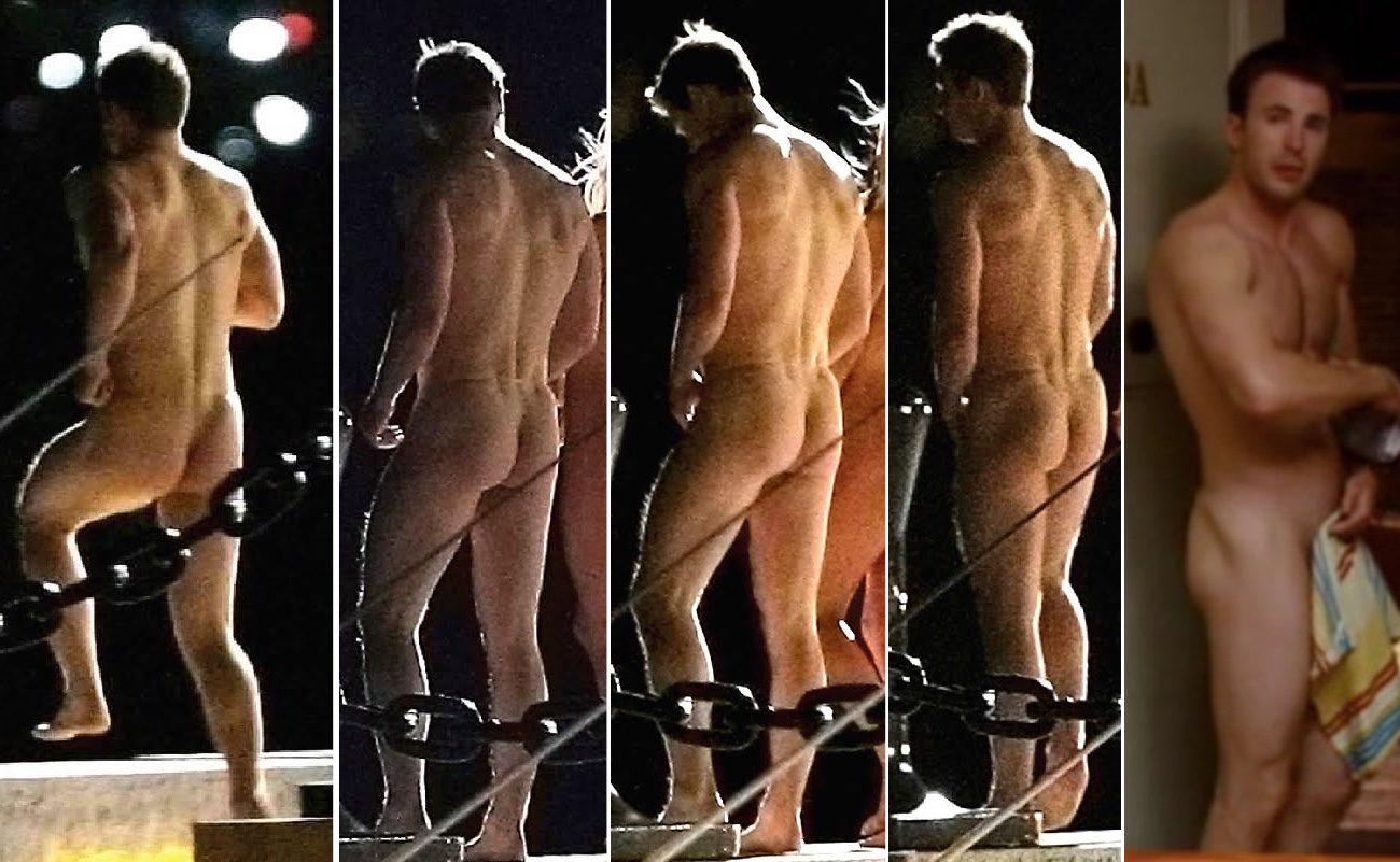 Chris Evans totally naked shows his bottom in 'What's Your Number?'