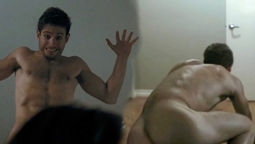 Julian Morris totally naked shows his bottom in a sex scene in 'Hand of God'