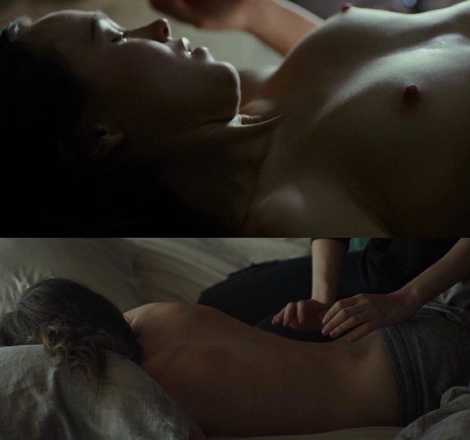 Ellen Page totally naked shows her tits in 'Into the Forest'