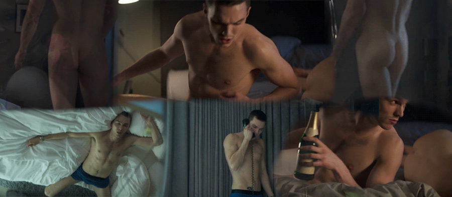 Nicholas Hoult naked in 'Kill Your Friends'