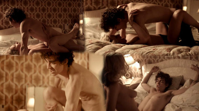 Robert Sheehan totally naked in 'Misfits'