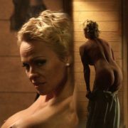 Pamela Anderson totally naked shows her boobs and ass in 'The People Garden'