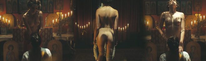 Gaite Jansen totally naked shows her ass and boobs in 'Peaky Blinders'