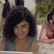 Olivia Delcán totally naked in a scene of 'Isla Bonita'