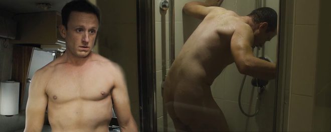 Ben Foster naked in 'The Program' shows his ass