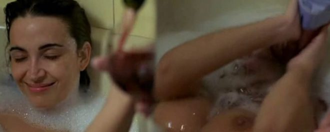 Cristina Rodríguez naked shows her boobs in 'Frío sol de invierno'