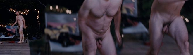 Chris Messina completely naked in 'Digging for Fire'