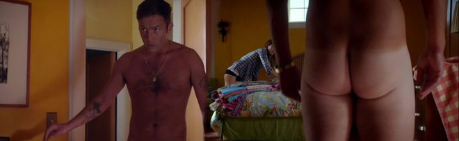 Desmond Harrington completely naked shows her ass in 'Dexter'
