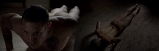 Theo Rossi completely naked shows his ass in 'Sons of Anarchy'