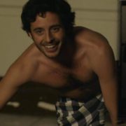 Javier Pereira completely naked shows his ass in 'Stockholm'