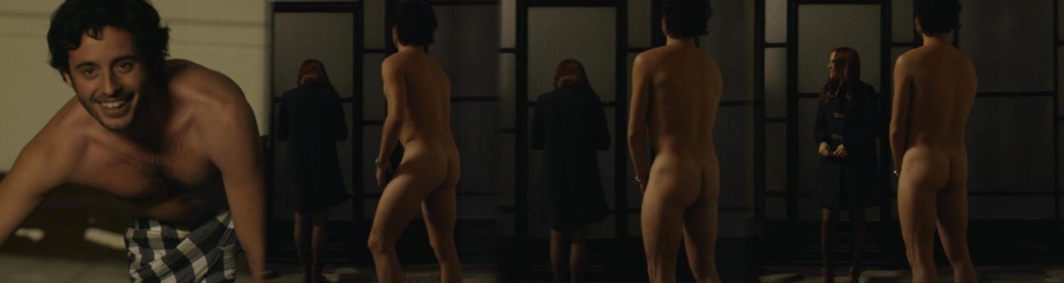 Javier Pereira completely naked shows his ass in 'Stockholm'