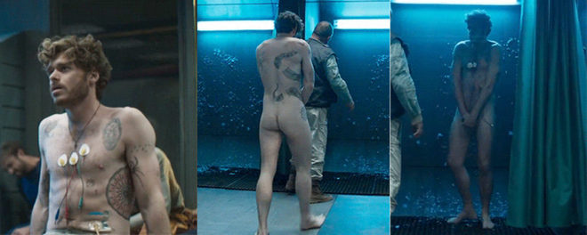Richard Madden naked shows his ass in 'Oasis'