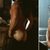 Zach McGowan shows his ass half-naked barecheasted.
