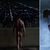 A completely naked Arnold Schwarzenegger shows his ass