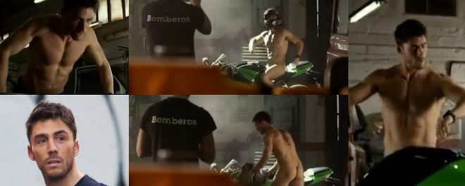 Rubén Sanz shows his ass in 'Lo contrario al amor'