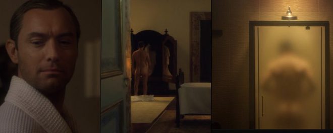 Jude Law shows his ass in 'The Young Pope'