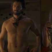Michiel Huisman shows her ass in 'Game of Thrones'