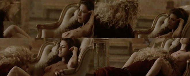 Ashley Barron stars a gay scene in 'True Blood'