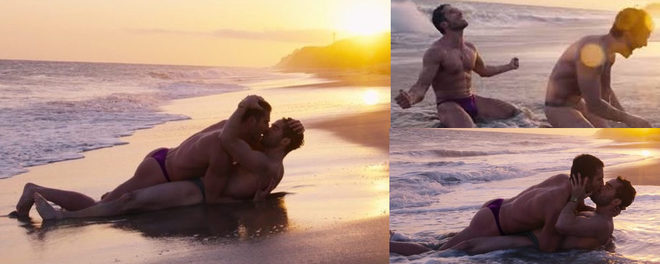 Miguel Ángel Silvestre and Alfonso Herrera stars a erotic scene in 'Sense8'