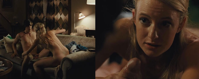 Bill Skarsgård shows his penis in 'Behind Blue Skies'