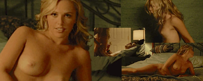 Natalie Hall shows her tits in '+1 (Plus One)'