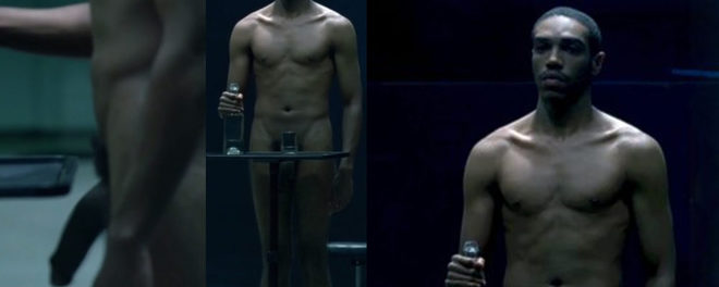 Tyler Parks shows his penis in 'Westworld'