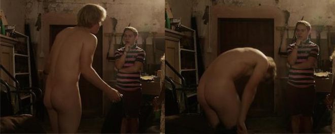 Johnny Flynn shows his ass in 'Lovesick'