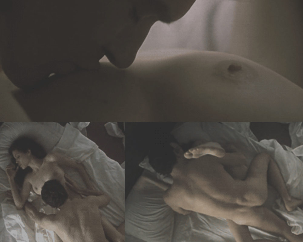 Antonio Banderas and Angelina Jolie having sex in 'Original Sin'