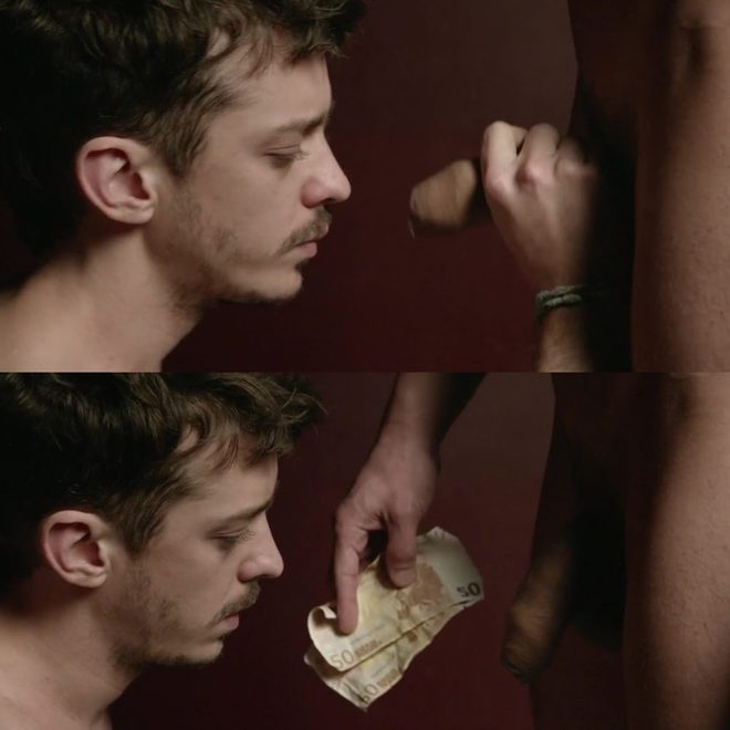 Nahuel Pérez Biscayart having sex with Jean-Michel Balthazar in 'All Yours'