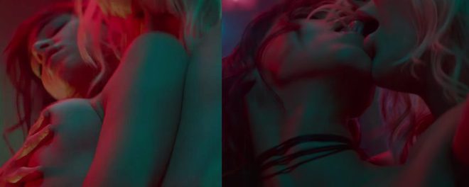 Charlize Theron and Sofia Boutella having sex in 'Atomic Blonde'