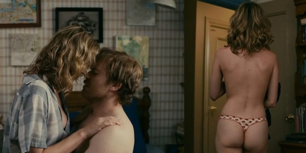 Brie Larson shows her ass in 'The Trouble with Bliss'