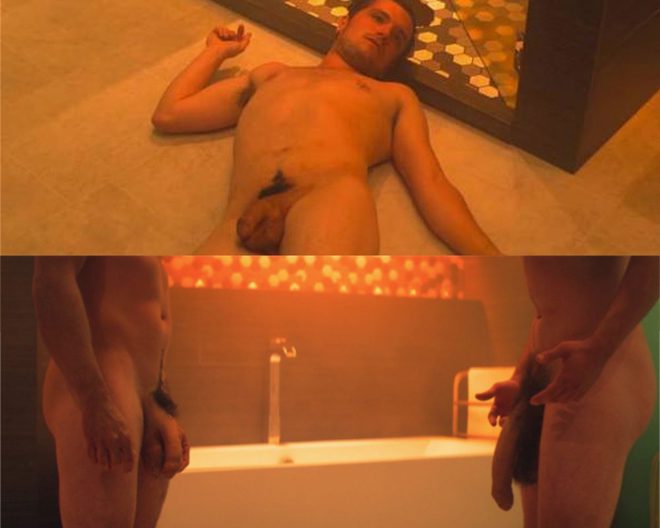 Josh Hutcherson naked in 'Future Man'