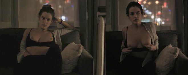 Riley Keough shows her tits in 'The Girlfriend Experience'