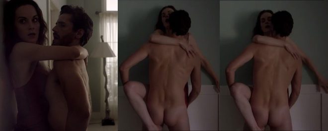 Juan Diego Botto shows his butt in a sex scene of 'Good Behavior'