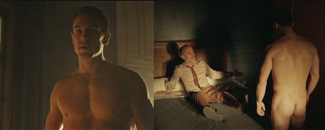 Alejo Sauras shows his butt on 'Estoy vivo'