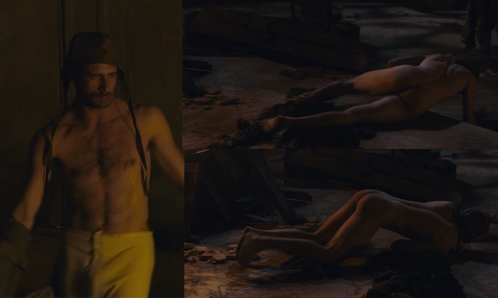 Oriol Pla goes naked and shows his butt in 'Uncertain Glory'