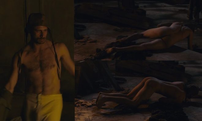 Oriol Pla goes naked and shows his butt in 'Uncertain Glory'