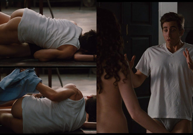 Jake Gyllenhaal shows his butt in 'Love & Other Drugs'
