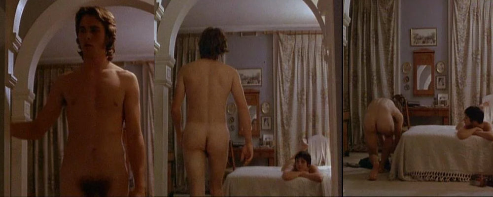 Christian Bale shows his butt in 'Metroland'