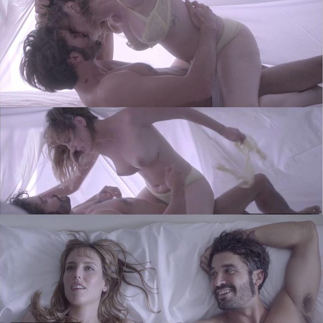Natalia de Molina and Álex García in a sex scene of 'Kiki, Love to Love'