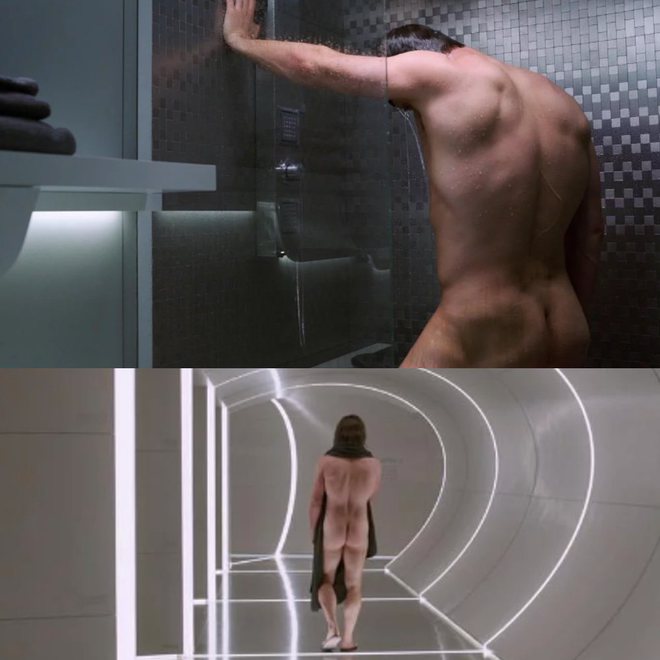 Chris Pratt shows his butt in 'Passengers'