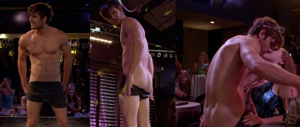 Alex Pettyfer shows his butt in 'Magic Mike'