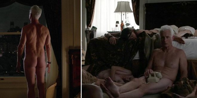 John Slattery shows his butt in 'Mad Men'