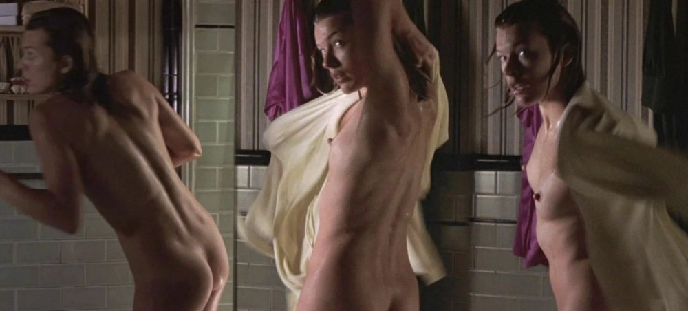 Milla Jovovich shows her butt and her tits in 'No Good Deed'