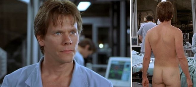 Kevin Bacon shows his butt in 'Hollow Man'