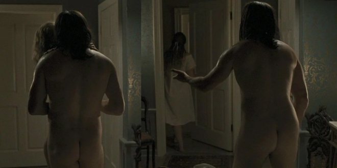 Jason Isaacs shows his butt in 'Sweetwater'