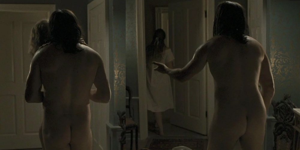 Jason Isaacs shows his butt in 'Sweetwater'