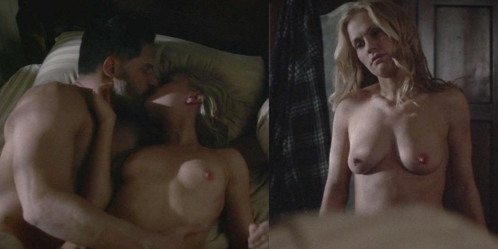 Anna Paquin shows her tits in 'True Blood'